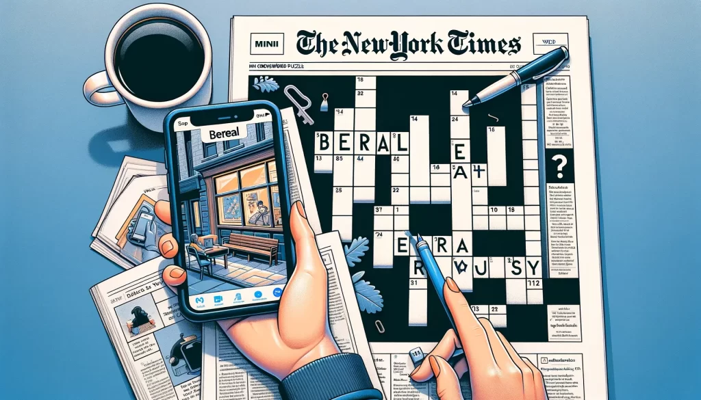 Social Media App That Highlights the Banality of Everyday Life NYT Crossword Clue
