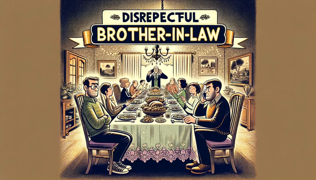 Deal with a Disrespectful Brother-in-Law