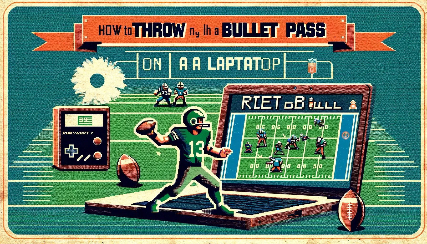 How to Throw a Bullet Pass in Retro Bowl on a Laptop