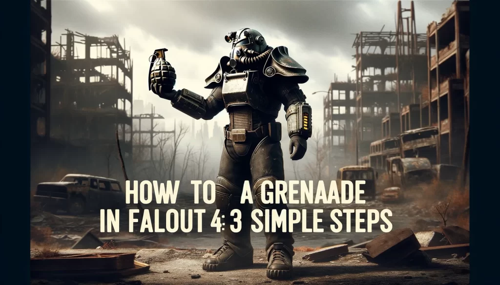 How to Throw a Grenade in Fallout 4