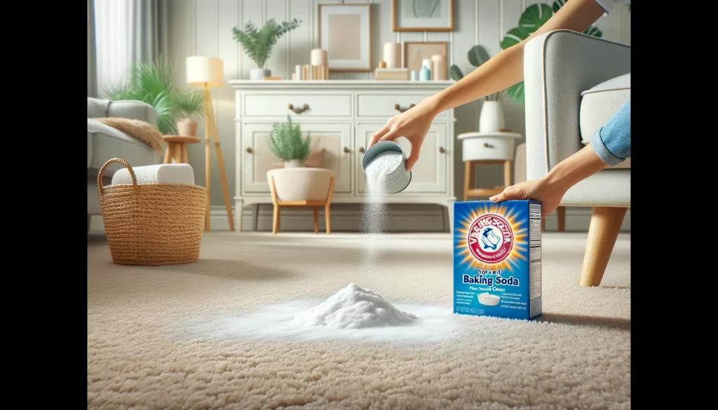 How to Get Vomit Smell Out of the Carpet With Baking Soda