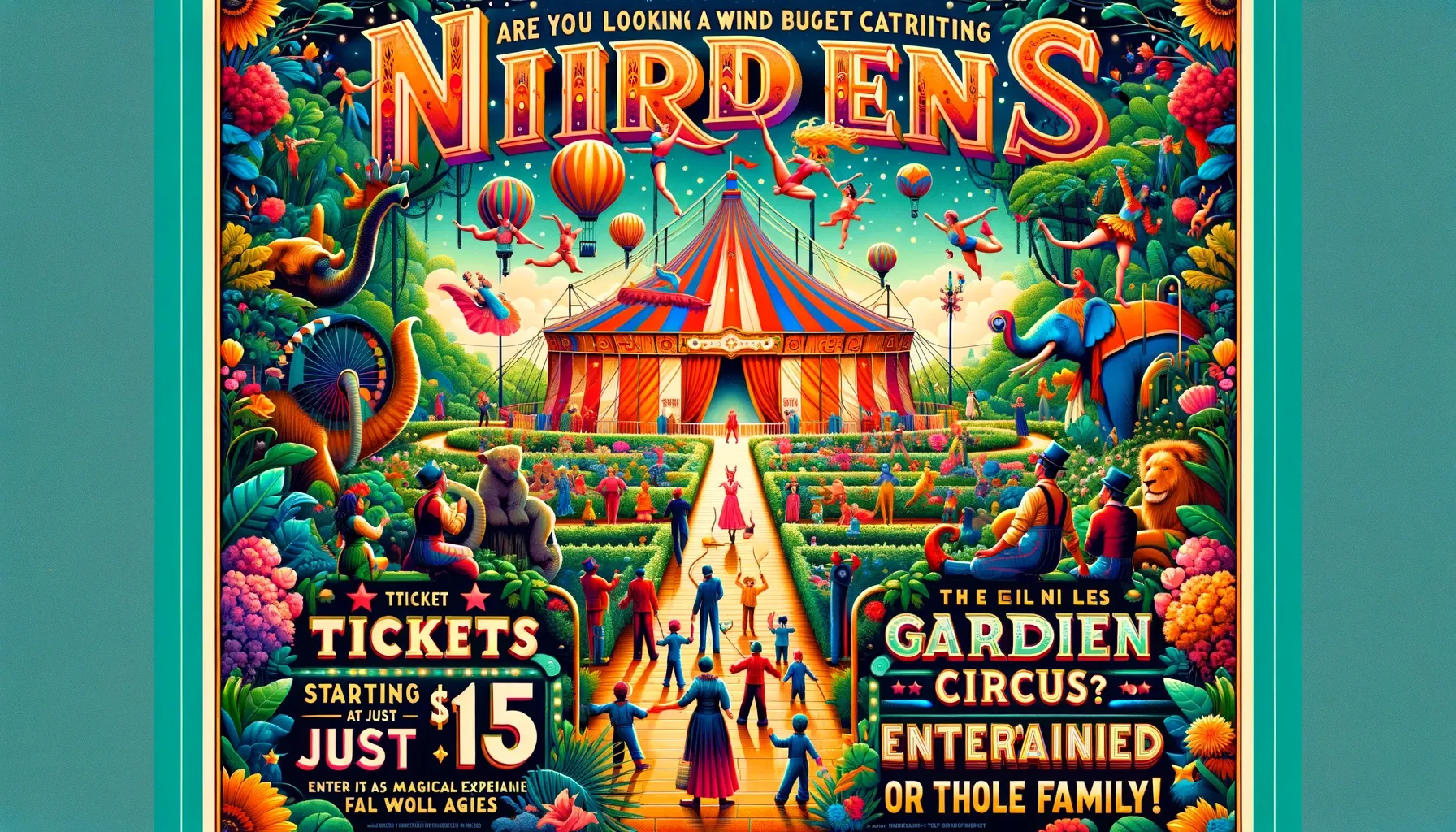 Niles Garden Circus Tickets: Starting Price From $15