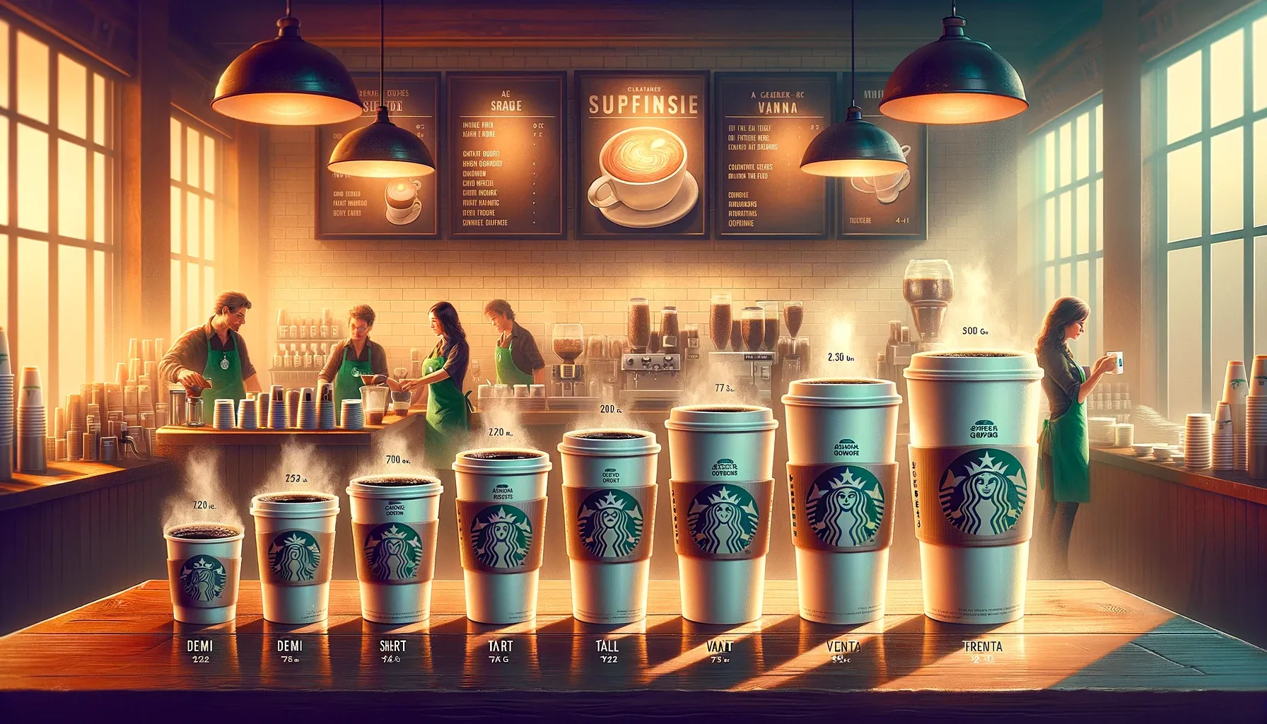 Do All Starbucks Cups Hold the Same Amount of Coffee