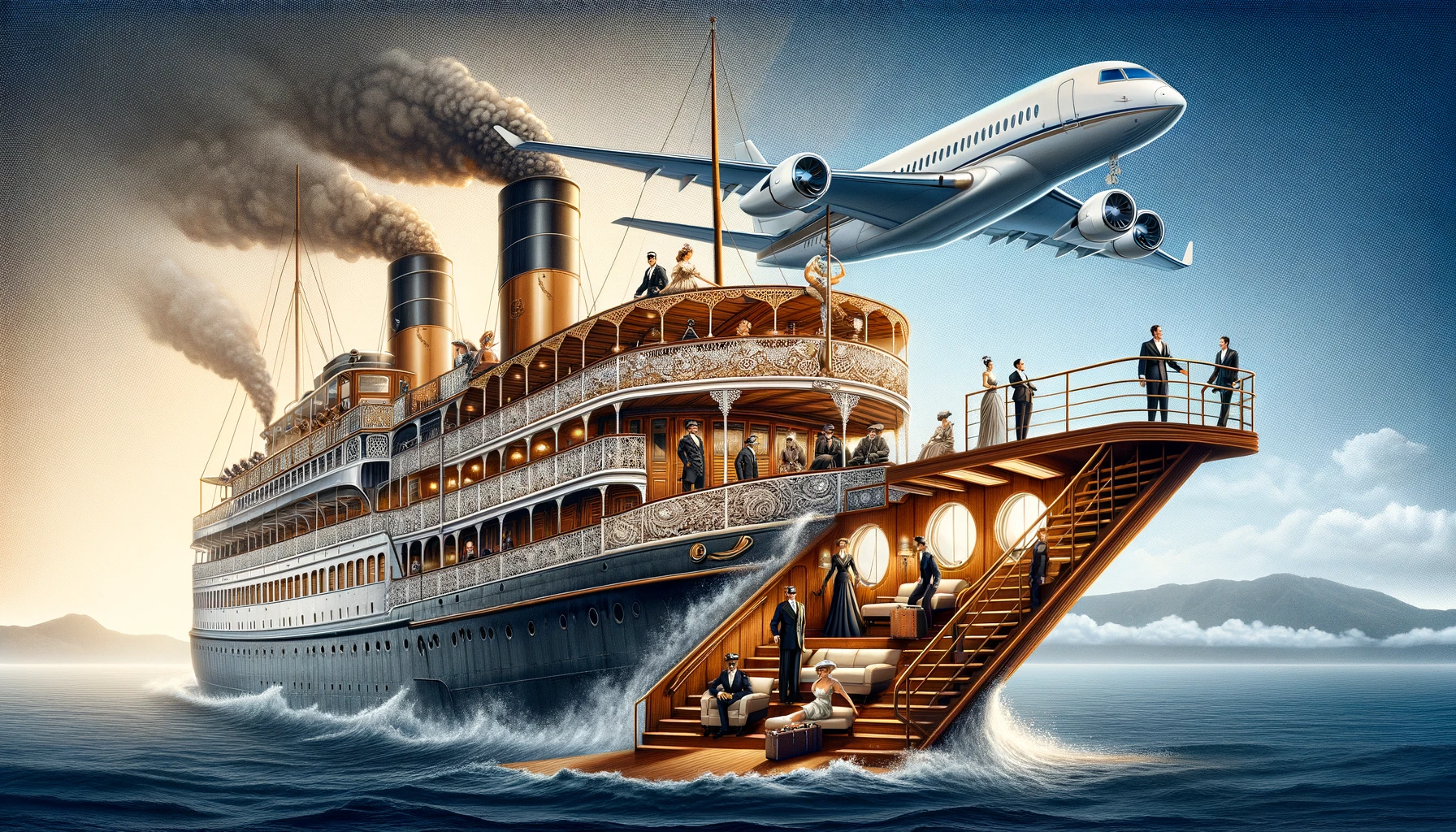 The Evolution of Luxury Travel: From Steamships to Private Jets
