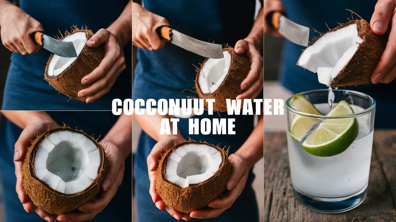 How To Make Coconut Water at Home