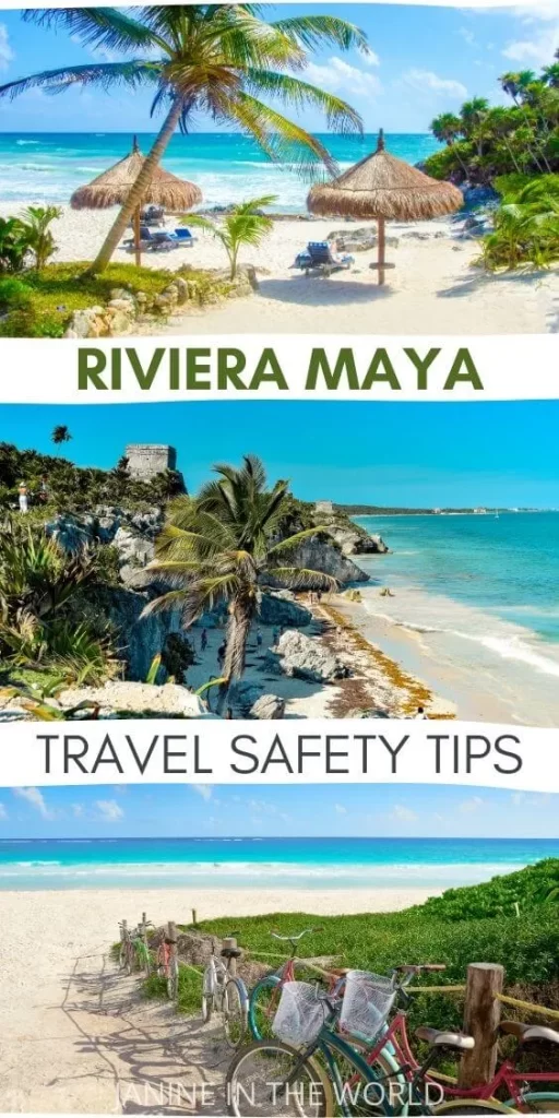 Riviera Maya Travel Safety Tips pin