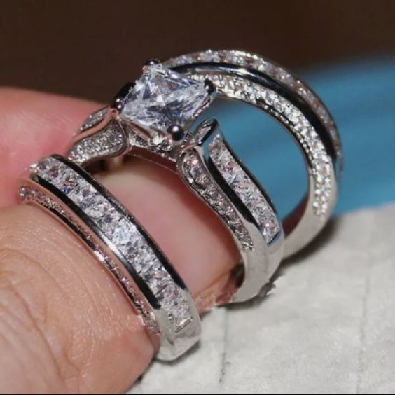 Sterling Forever Fake Engagement Rings