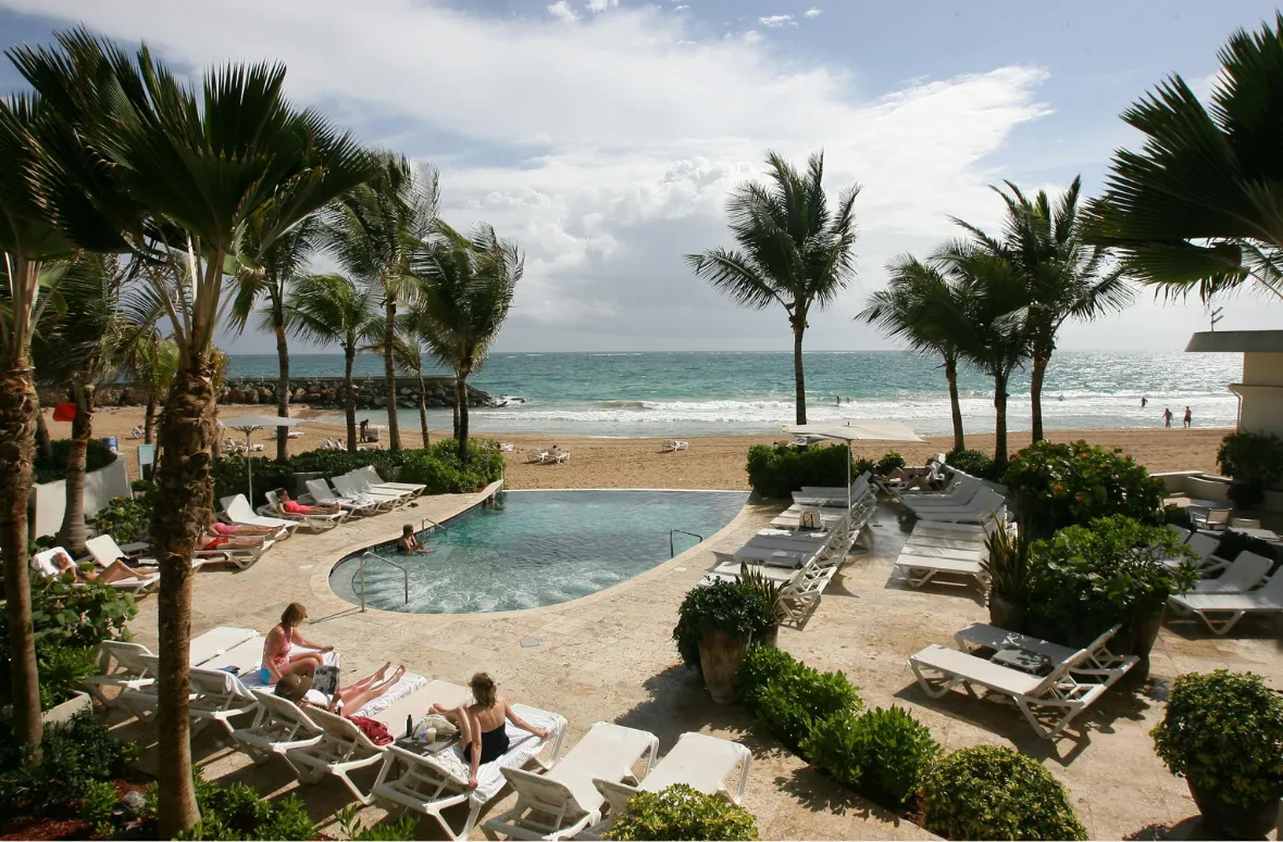 Relaxing beach scene for day trips from San Diego.