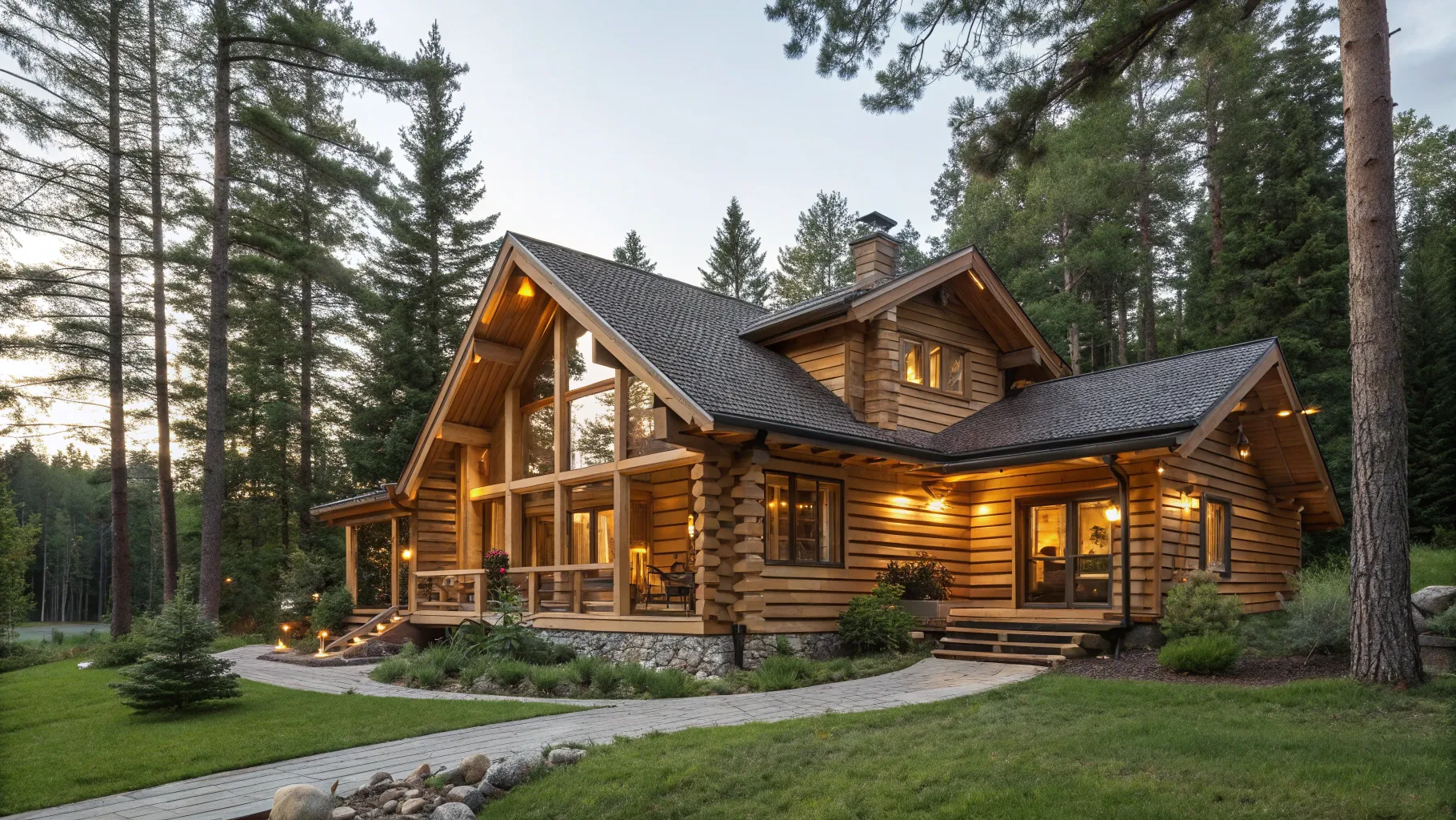 Log Cabins