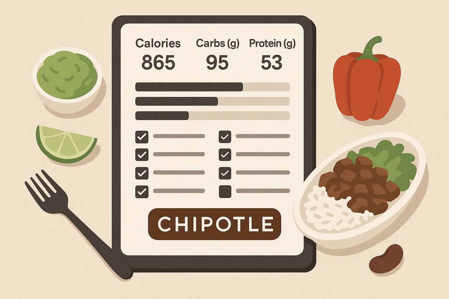 Chipotle Nutrition Calculator