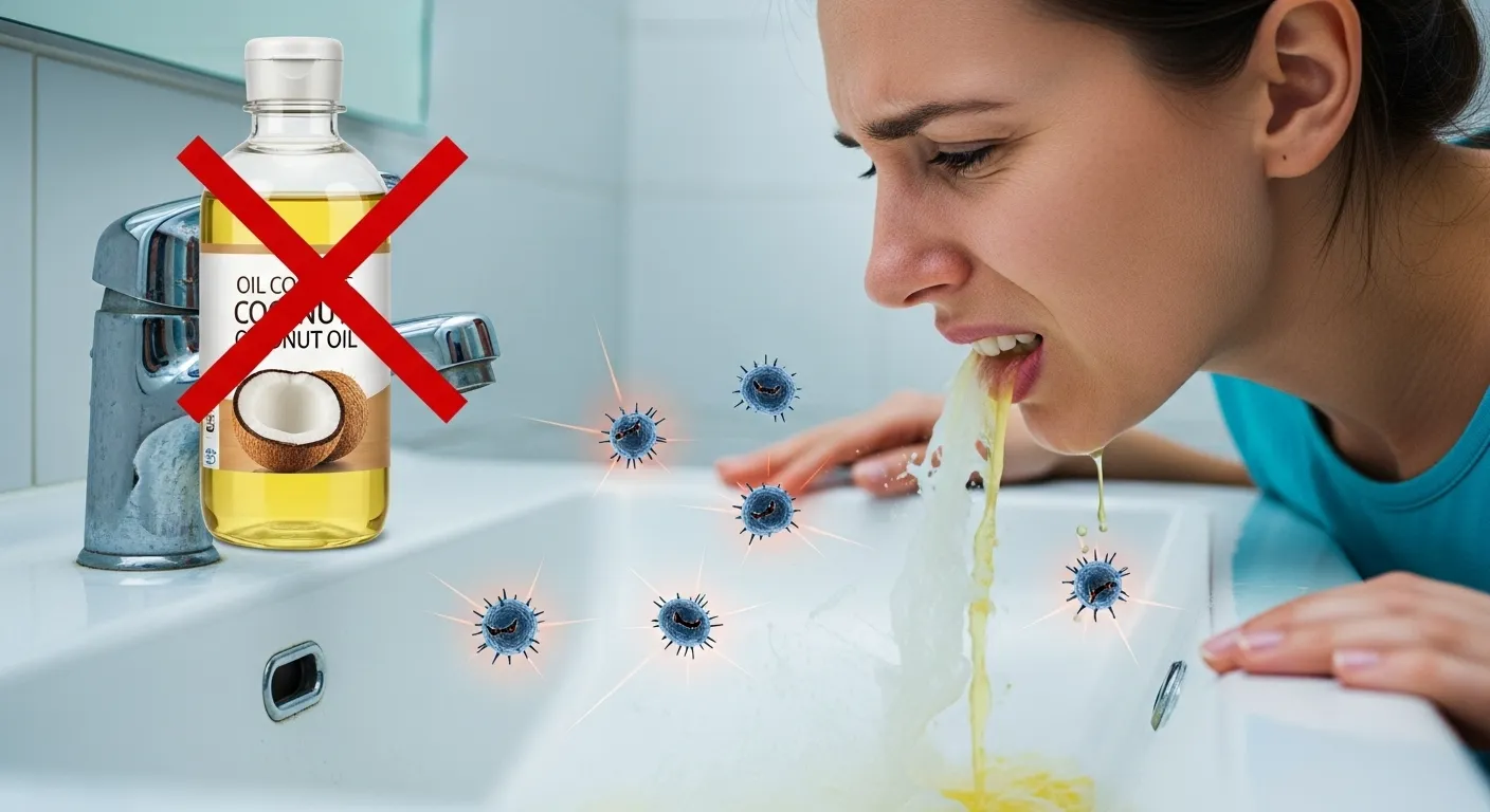 coconut oil pulling dangers