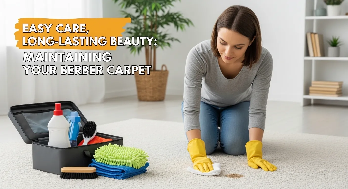 Easy Care, Long-Lasting Beauty: Maintaining Your Berber Carpet