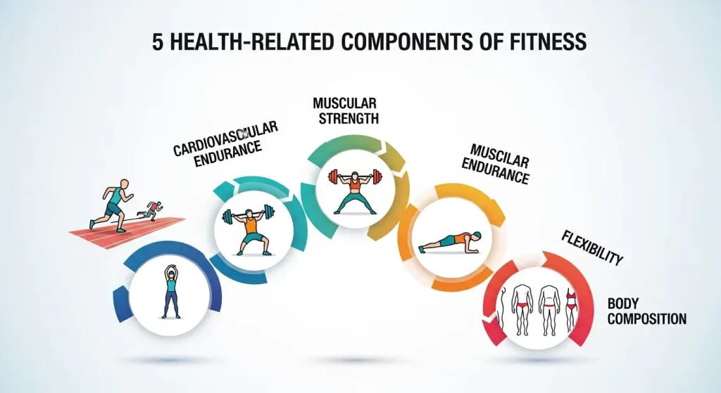 5 components of fitness