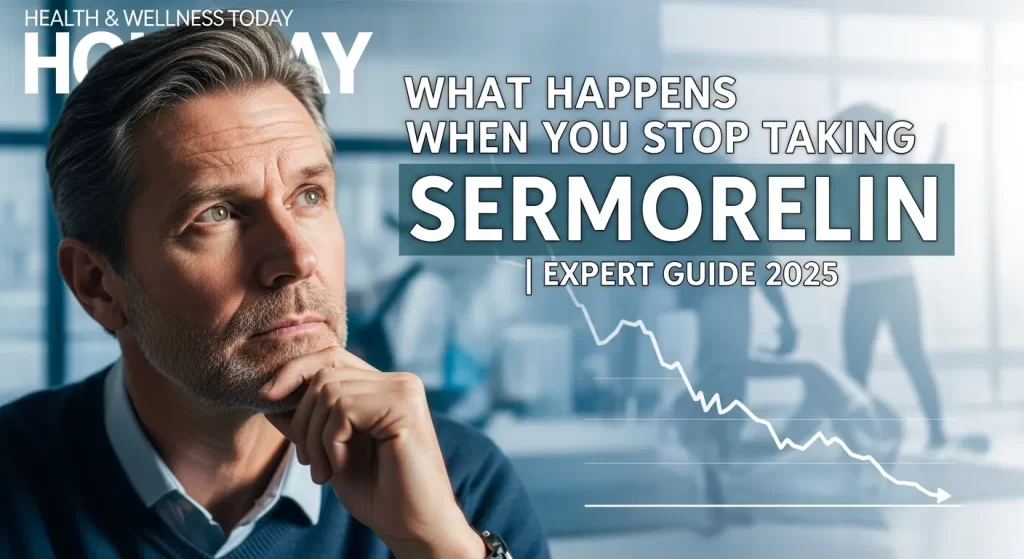 what happens when you stop taking sermorelin