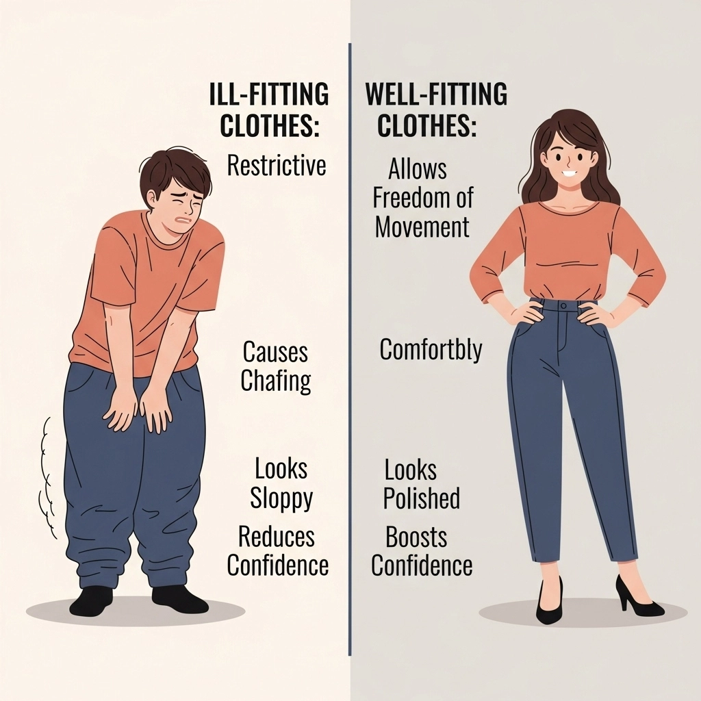 How Clothing Fit Impacts Daily Comfort and Confidence
