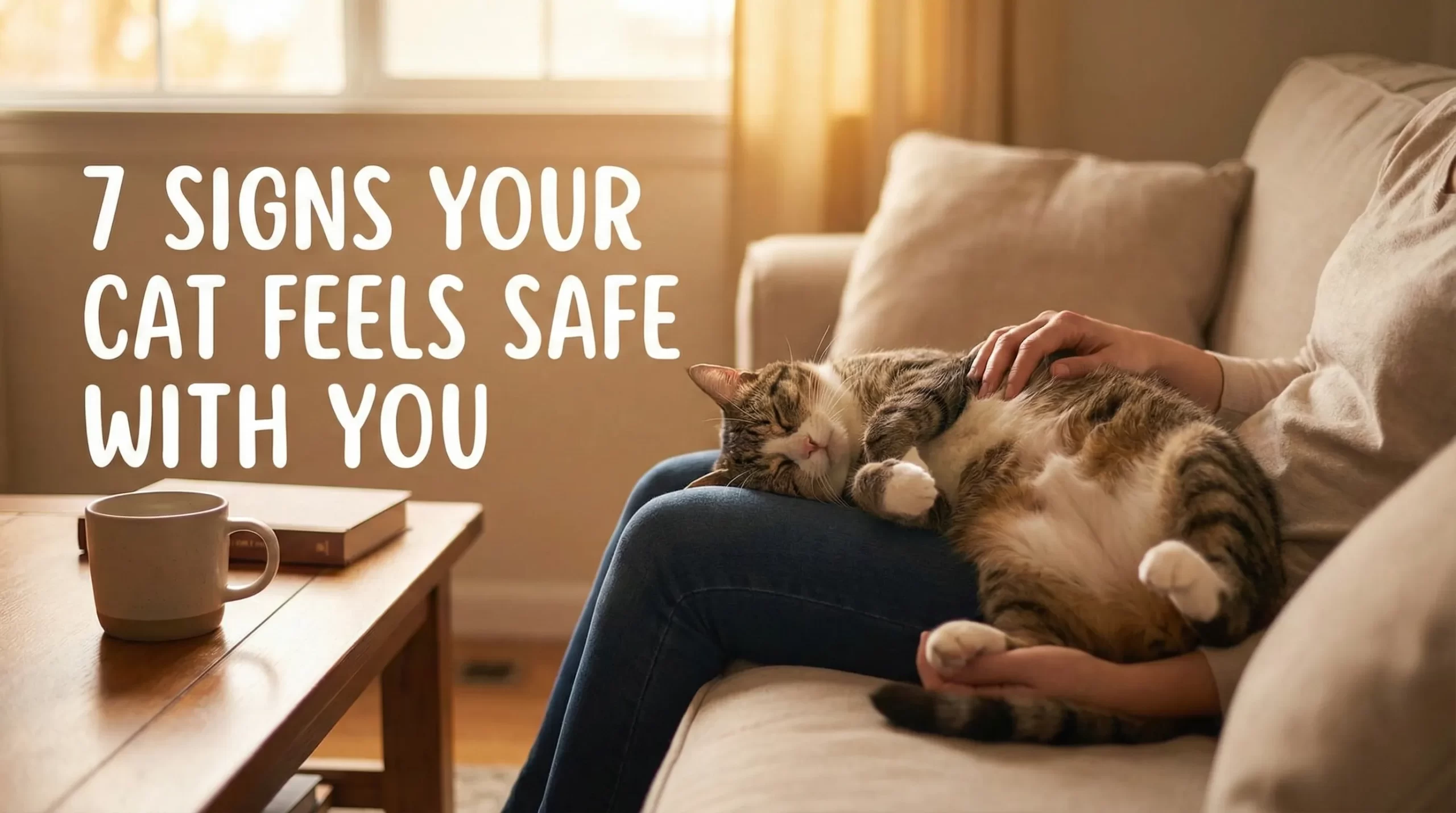 7 Signs Your Cat Feels Safe With You
