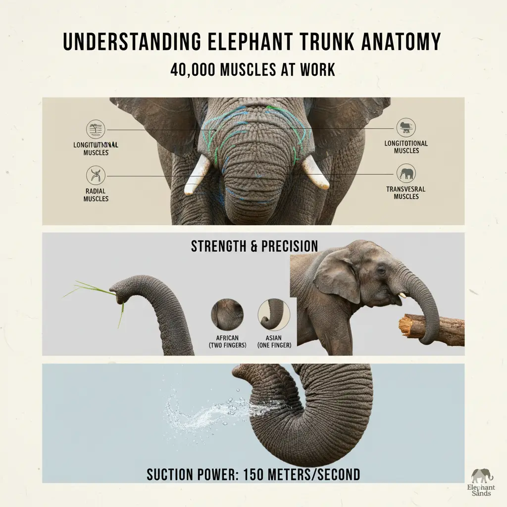 Elephant Trunk Anatomy