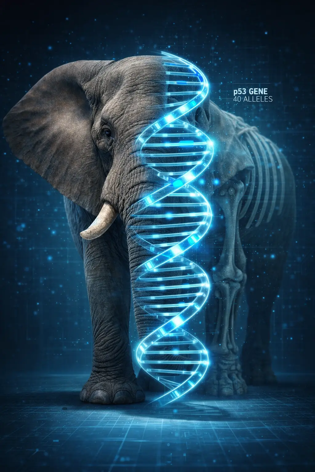 Elephant cancer resistance p53 gene
