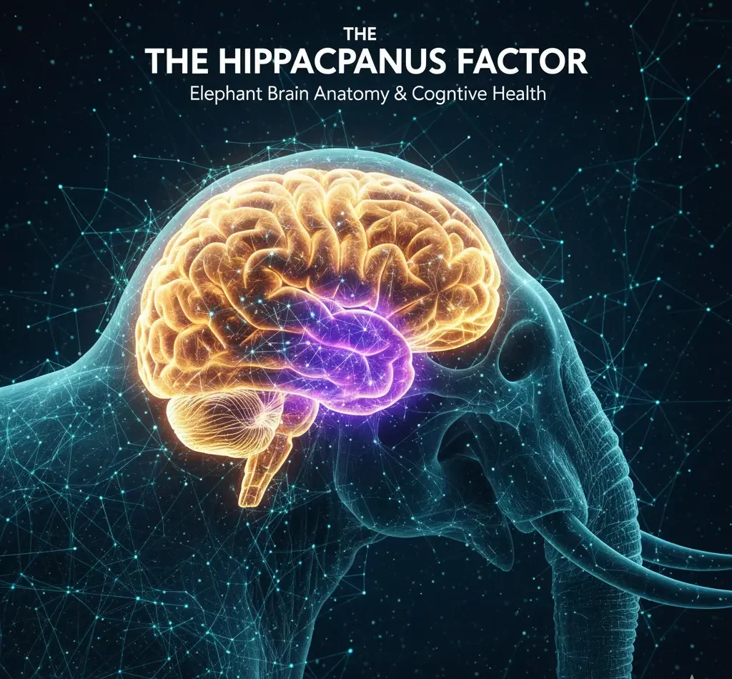 elephant brain anatomy and cognitive health