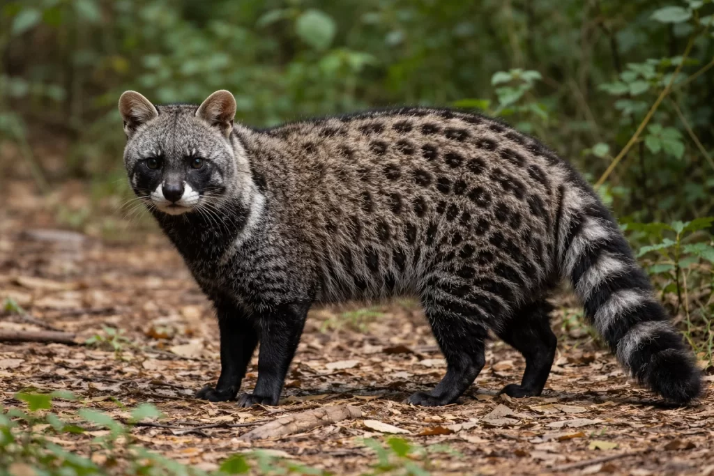 Top 10 Nocturnal Animals in the Kalahari Desert 10 African Civet (Civettictis civetta)