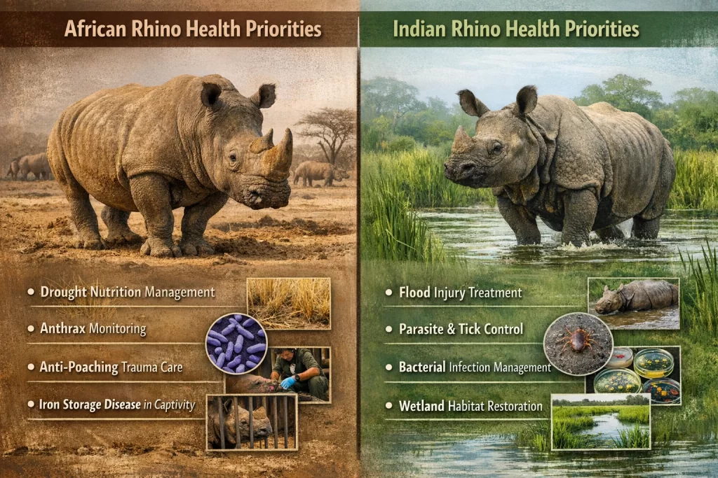 African Rhino Health Priorities