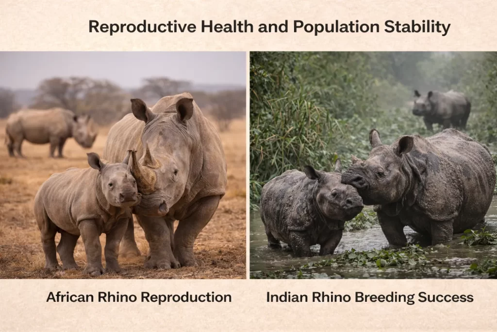 African Rhino Reproduction