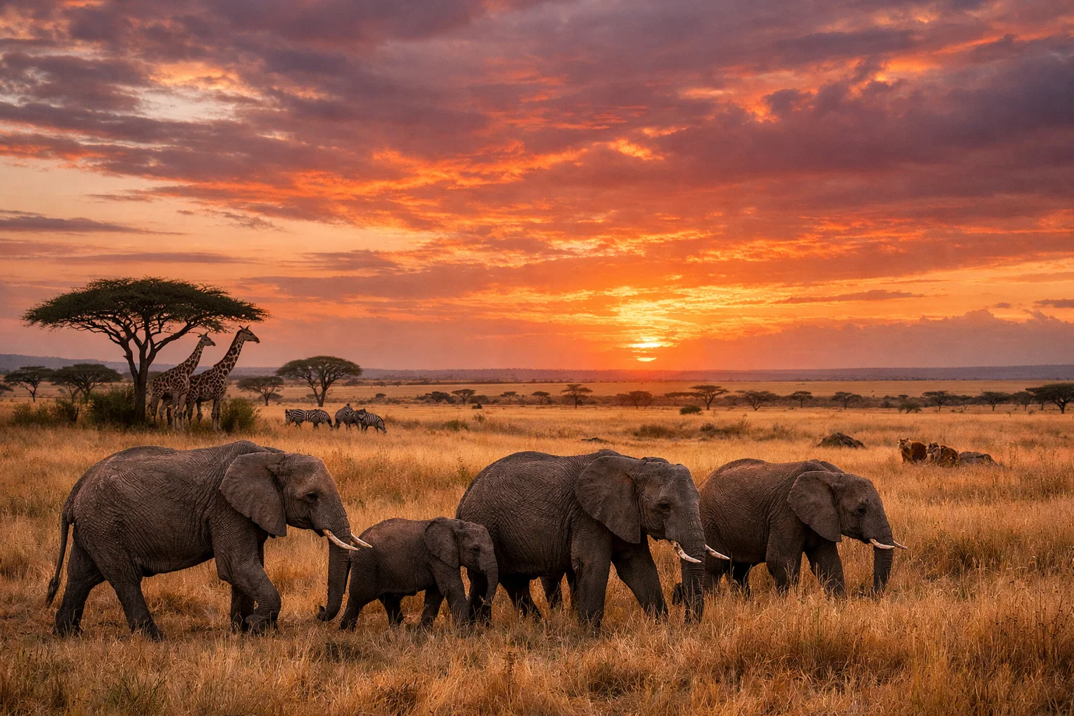 African Savanna Ecosystem Animals and Plants: Life in the Grasslands