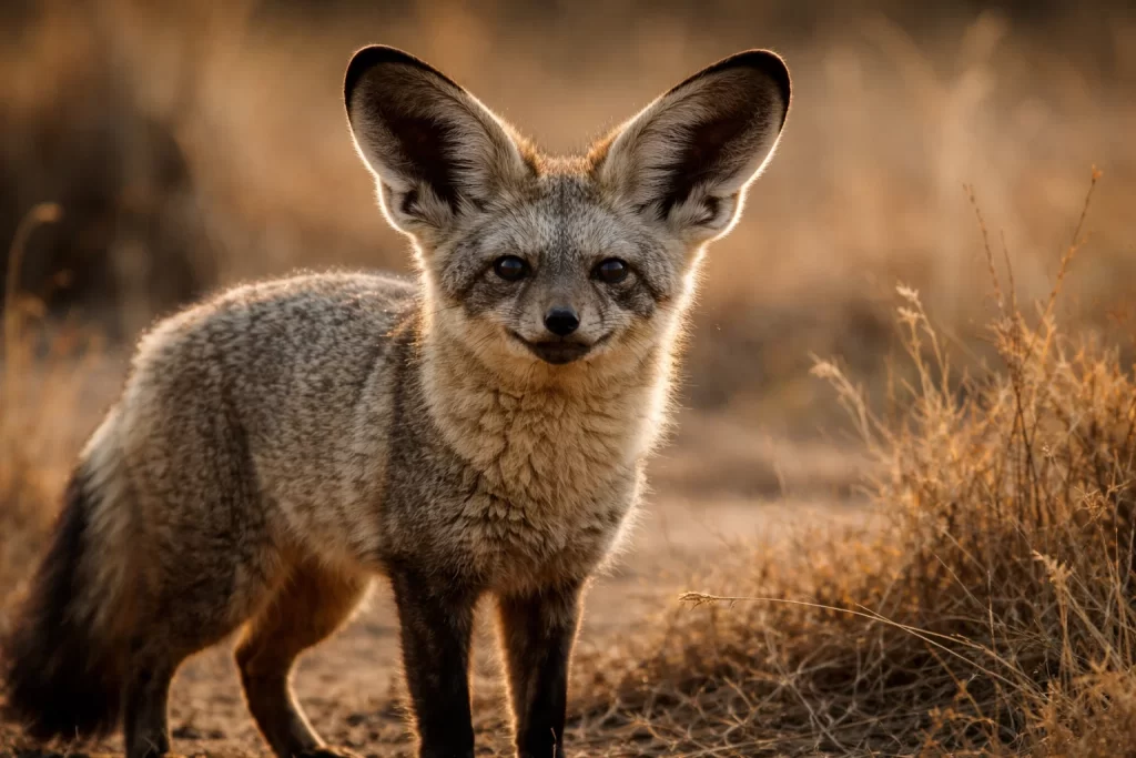 Top 10 Nocturnal Animals in the Kalahari Desert 2 Bat-Eared Fox