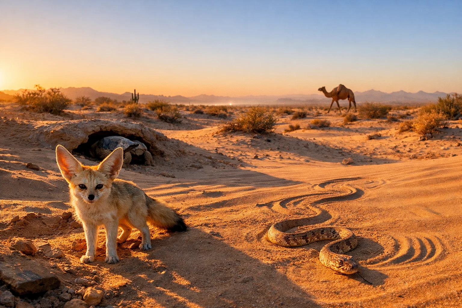 Desert Animal Adaptations and Survival: How Wildlife Thrives in Extreme Heat