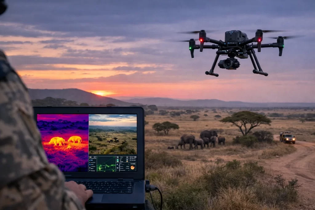 How Thermal Technology Is Saving the African Rhino 4 Drones and Thermal Tech