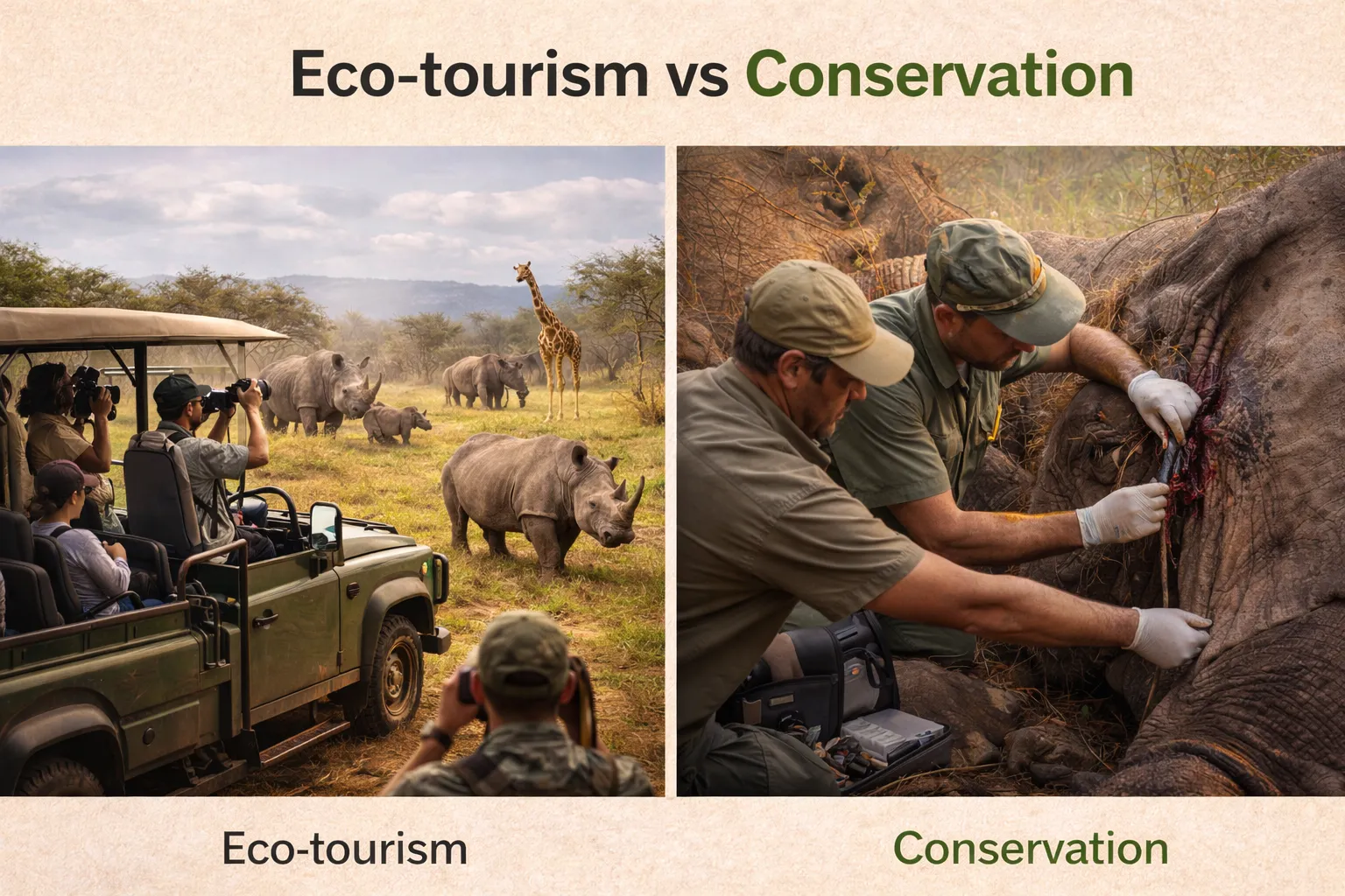 Eco-tourism vs Conservation: Can They Co-exist at ElephantSands?