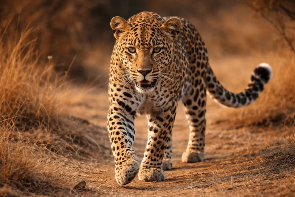 Top 10 Nocturnal Animals in the Kalahari Desert 9 Leopard (Panthera pardus)