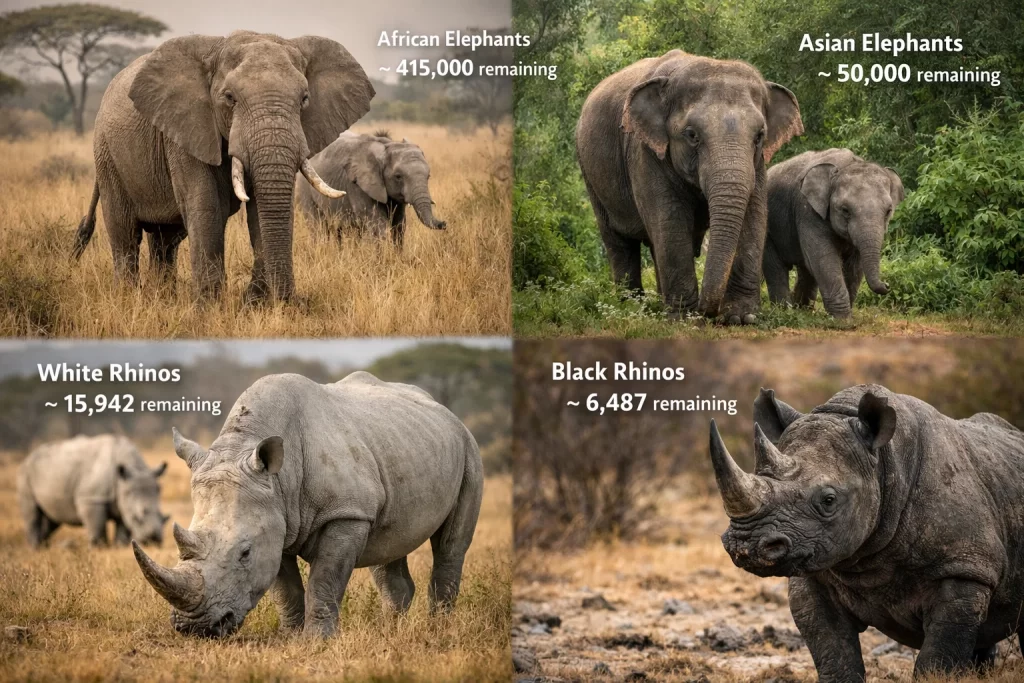 Rhinos vs Elephants: Comparing Skin Thickness and Sun Protection 5 Population Context and Environmental Pressure
