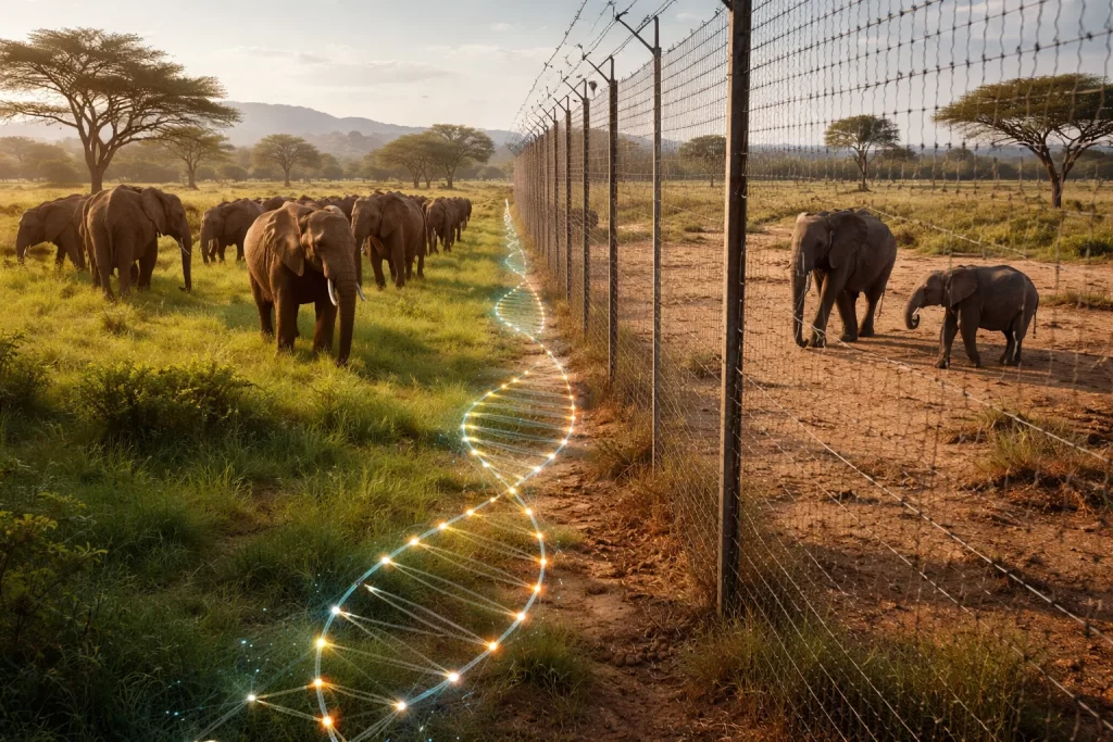 Reduced Gene Flow in Fenced Populations