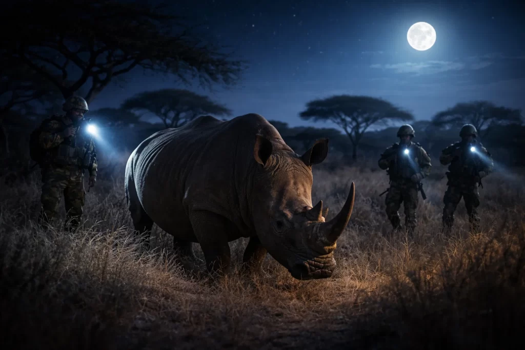 How Thermal Technology Is Saving the African Rhino 2 Why the African Rhino Needs Night-Time Protection
