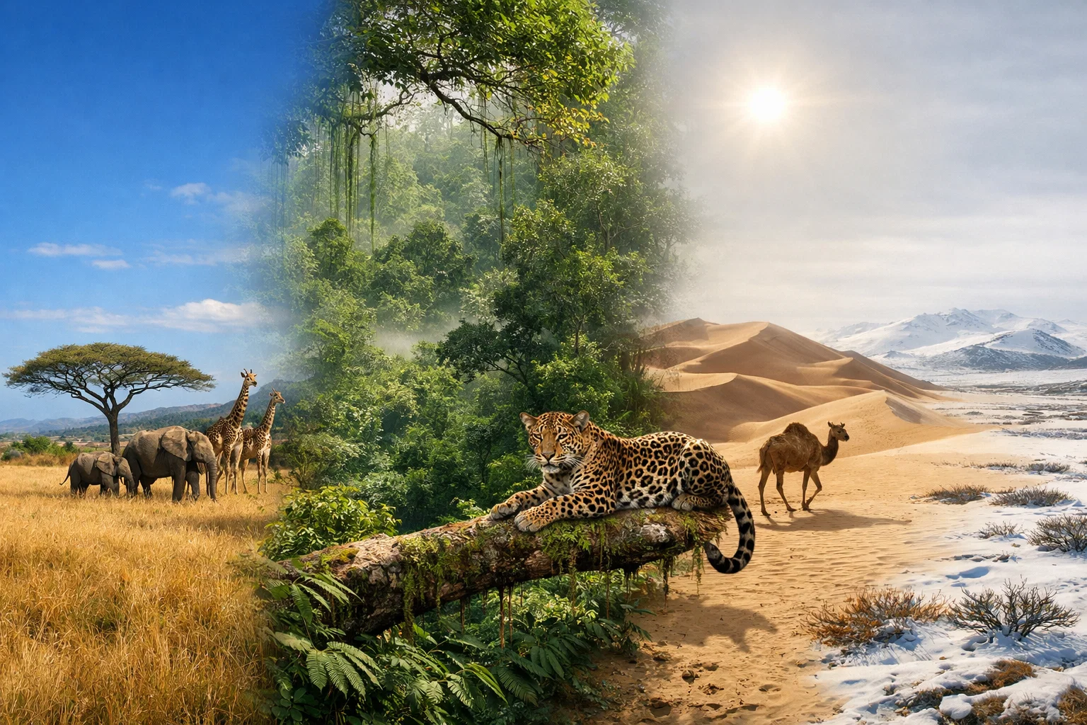 Wildlife Habitats and Ecosystems of the World: From Savannahs to Rainforests