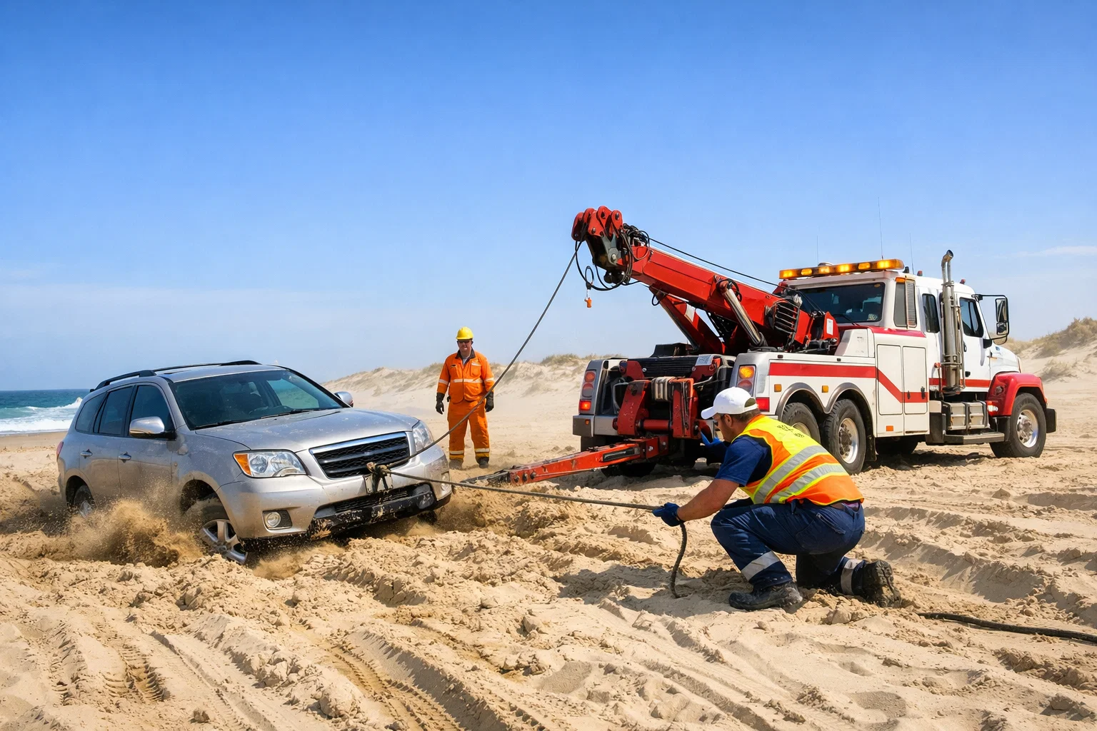 Conquering the Sands: A Comprehensive Guide to Extracting Your Vehicle from Sand Traps