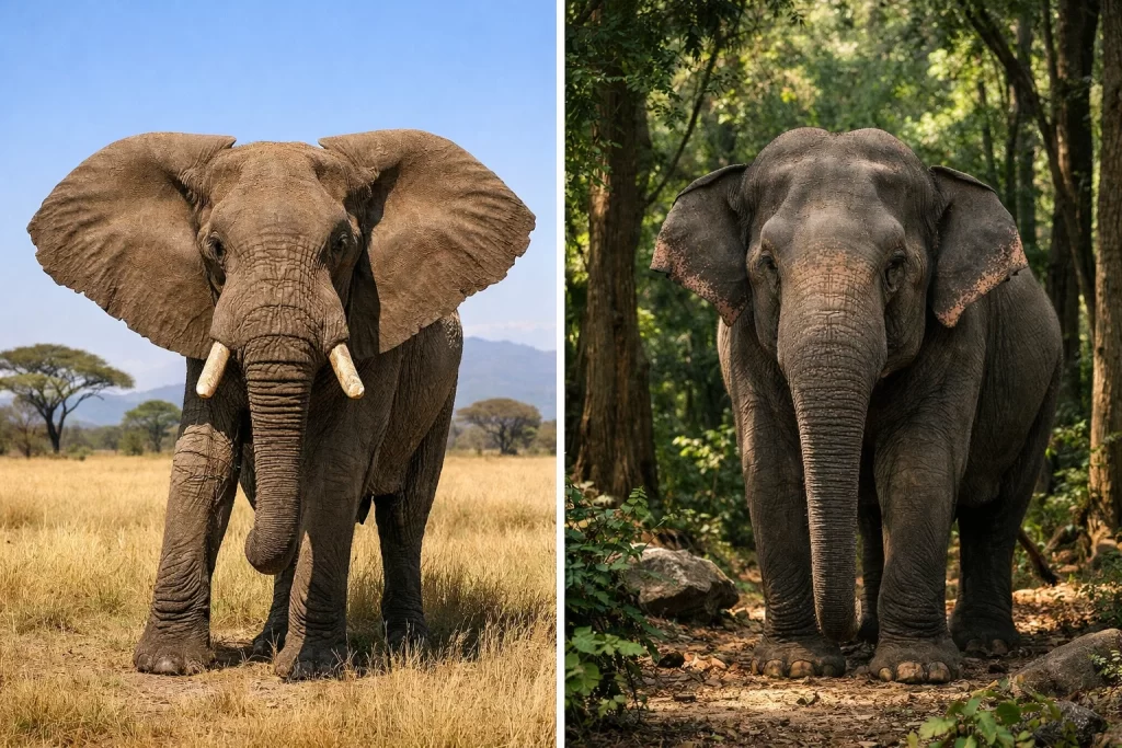 Why Do Elephants Flap Their Ears So Much? 5 why do elephants flap their ears so much comparing African elephant large ears and Asian elephant smaller ears