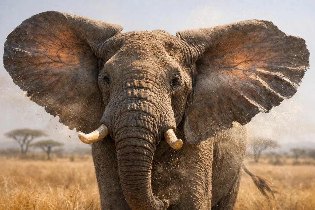 How Do Elephants Cool Their Bodies in Extreme Heat? 3 how do elephants cool their bodies in extreme heat elephant wrinkled skin holding moisture for cooling