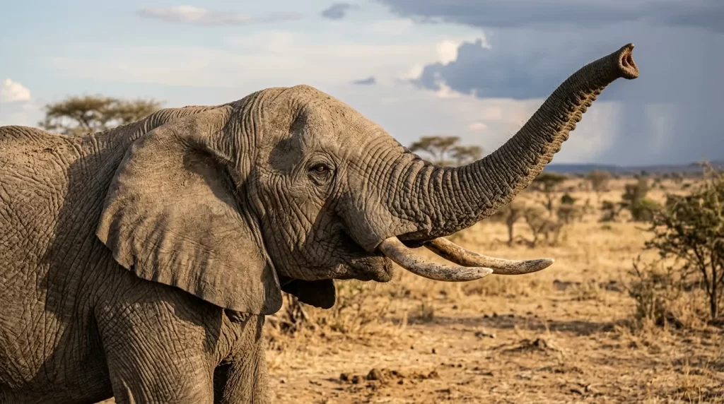 How Elephants Find Water During Drought Conditions 3 how elephants find water during drought by smelling moisture and distant rainfall with their powerful trunks.