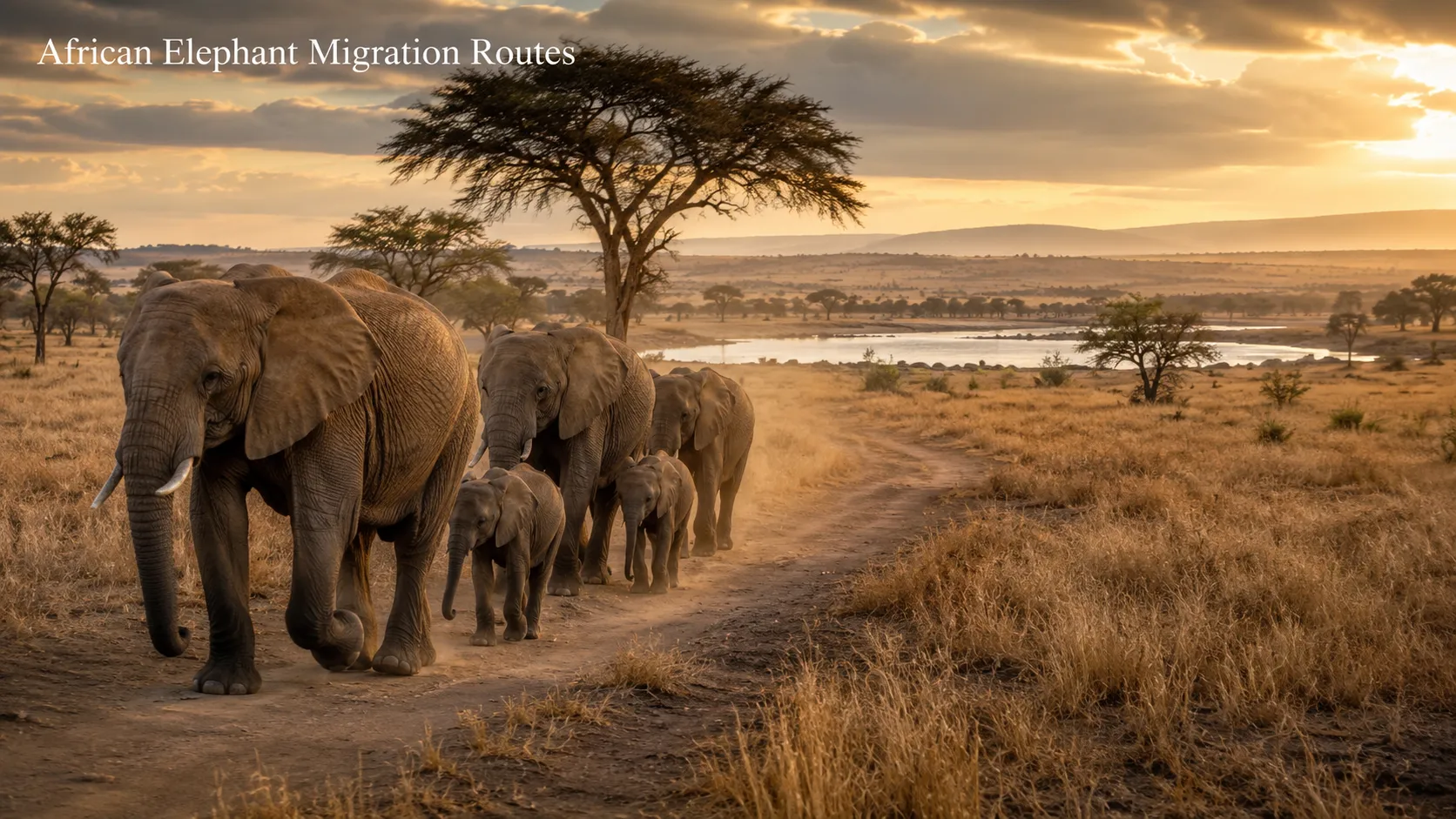 African Elephant Migration Routes How Far Do Elephants Travel and Why