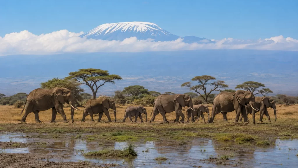 Amboseli Elephants and Seasonal Movement