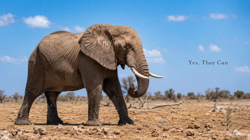Do Elephants Get Sunburned in the Wild
