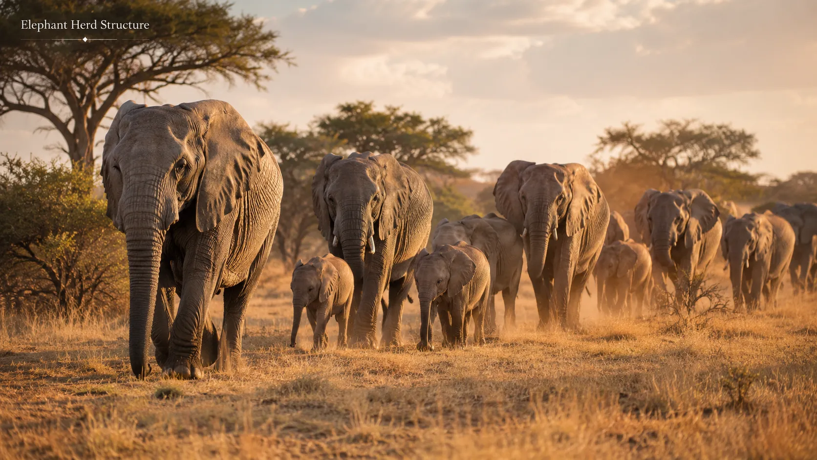 Elephant Herd Structure Matriarchs, Family Bonds & Social Hierarchy
