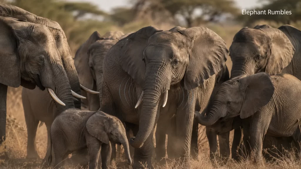 How Elephants Communicate: Infrasound, Rumbles & Body Language Explained 3 Elephant Rumbles The Primary Vocal Signal