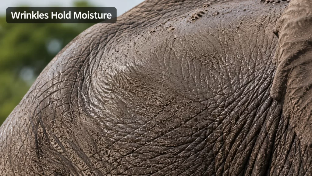 Do Elephants Get Sunburned? How They Protect Their Skin Naturally 4 Elephant Wrinkled Skin Thermoregulation