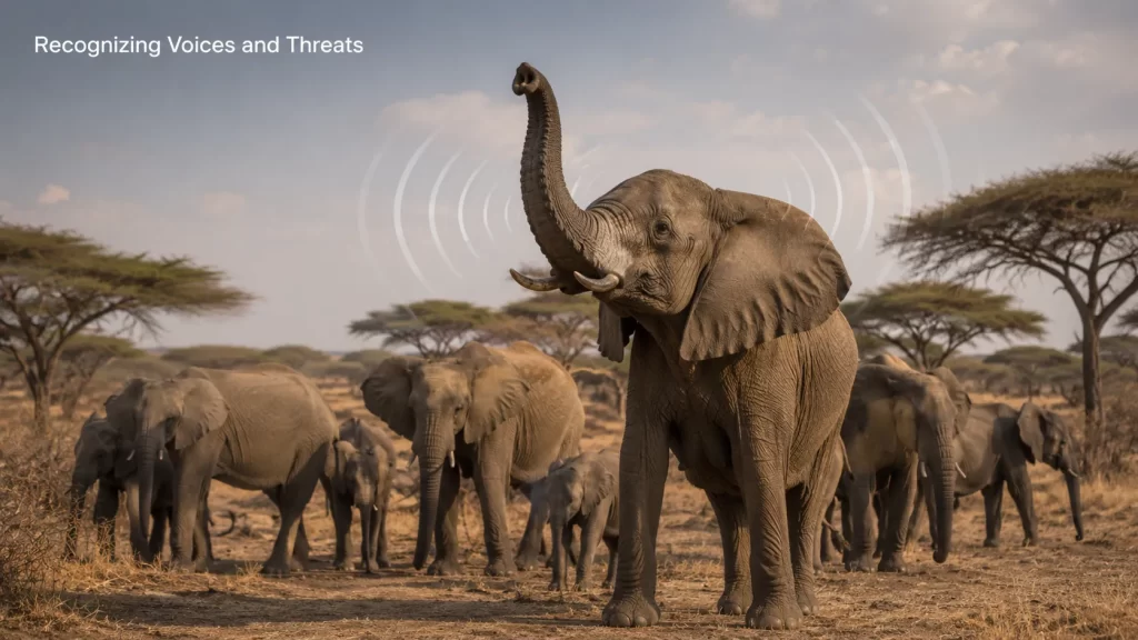 How Elephants Remember Voices and Danger