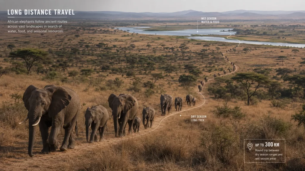 How Far Do Elephants Travel
