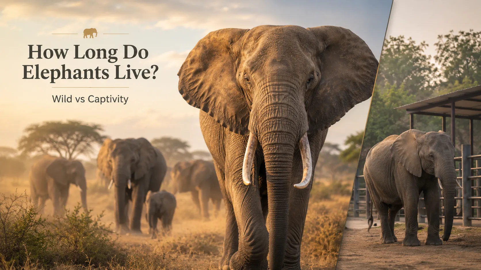 How Long Do Elephants Live? Lifespan in the Wild vs Captivity