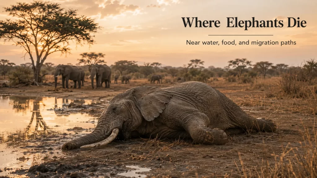 Elephant Graveyard: Myth vs Reality – Where Do Elephants Go to Die? 3 Where Elephants Die in the Wild